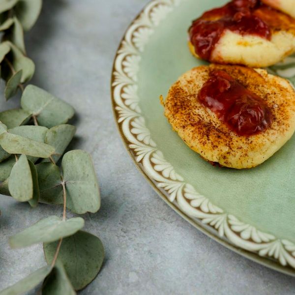 TN-RM-ZT-30-DZ Тарілка кругла 30 см, декор Rome, серія "Tinta"