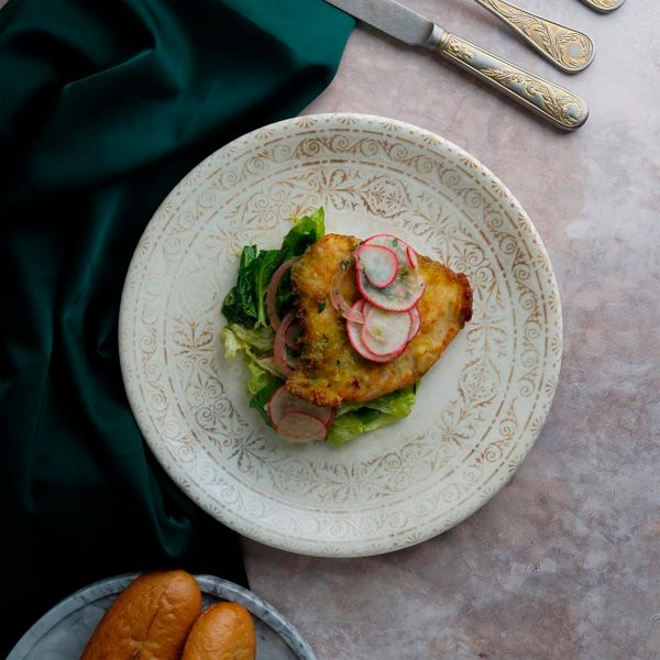 AN-ZT-27-DZ Тарілка кругла 27 см, серія "Antico"