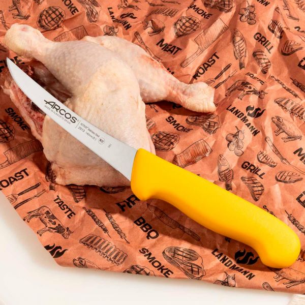 291300 Ніж обробний 140 мм серія "2900" жовтий