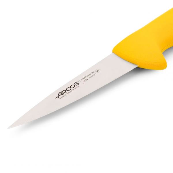 292900 Ніж м`ясника 130 мм серія "2900" жовтий