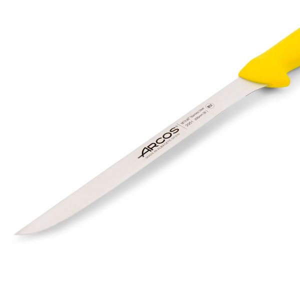 295100 Ніж для нарізки 200 мм серія "2900" жовтий