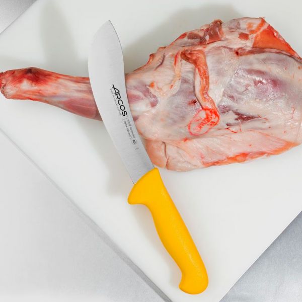 295400 Ніж для підрізання шкури 190 мм серія "2900" жовтий