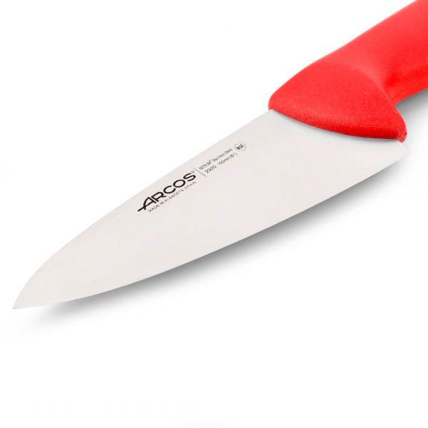 292022 Ніж кухарський 150 мм серія "2900" червоний