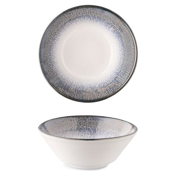 OPT1415-T0014 Салатник круглий d 15 см серія "Optimo" декор "Shell Blue"