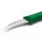 188321 Ніж для чищення вигнутий 60 мм зелений серія "Nova"