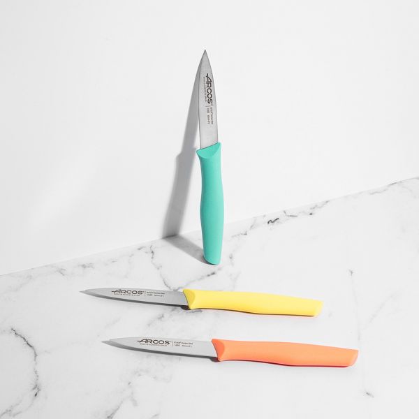 188576 Ніж для чищення 85 мм лимонного кольору серія "Nova"