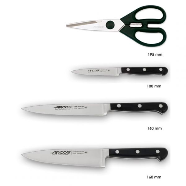 228700 Набір ножів із 4 предметів серія "Opera"