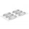 KIT 3D TARTE RING CABOSSA 120X40 MM Форма силіконова 120х40 h20 мм + 6 кілець (120x40 h20 мм)  + 1 к