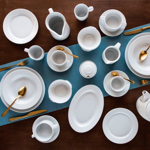 0230 Тарілка кругла 19 см серія "Kaszub"