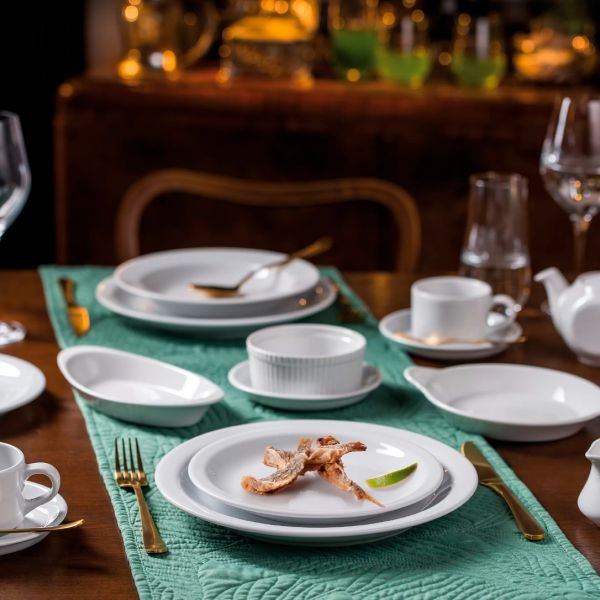 0934 Тарілка кругла 24 см серія "Scandia"