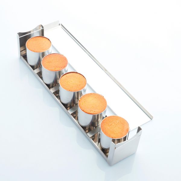 30TCB58 Форма металева для випікання Mini Cylinder 5 - ø 6 h 6 см (5х170 мл)