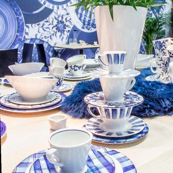 PUL1617-X8850 Салатник d 17 см декор Clower серія "Indigo"