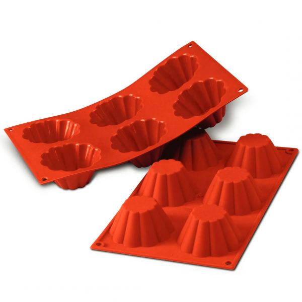 SF034+A Форма силіконова " міні кекс" 79 мм, h 37 мм (без упаковки)