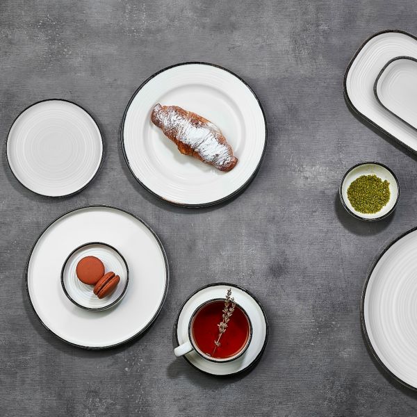 HL-BLA-14-CK Салатник 14 см (200 мл), декор "Black", серія "Helix"