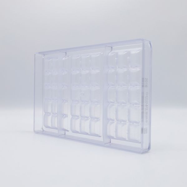 2016 CW Форма для шоколада "Шоколадна плитка" 150x75x11 мм, 3 шт, 92 г