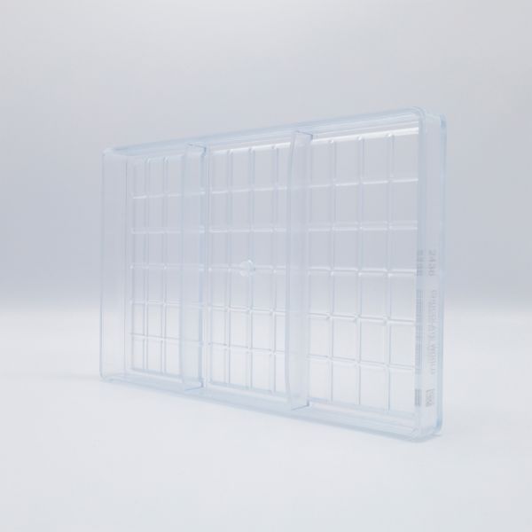 2436 CW Модуль для шоколада "Плитка класика" 156x77x4 мм, 3 шт. 50 г