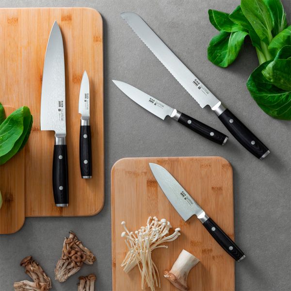 36612 Ніж Сантоку 125 мм серія "RAN PLUS"