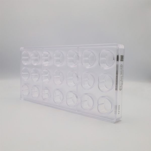 12169 CW Форма для шоколаду "Серце" від Arvind Prasad, 28х29х18 мм, 3х7 шт.