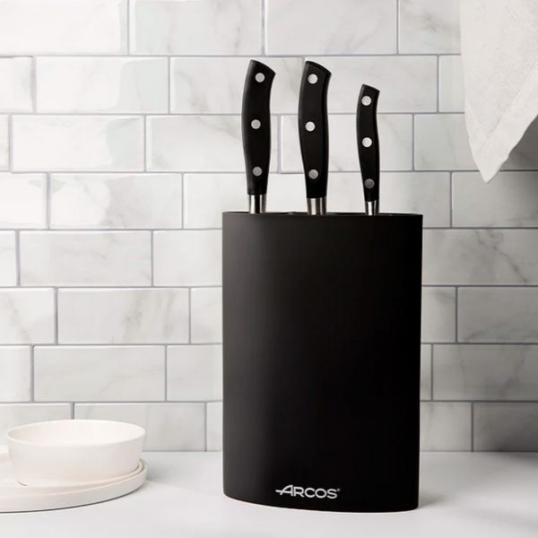 794500 Колода для ножів універсальна чорна