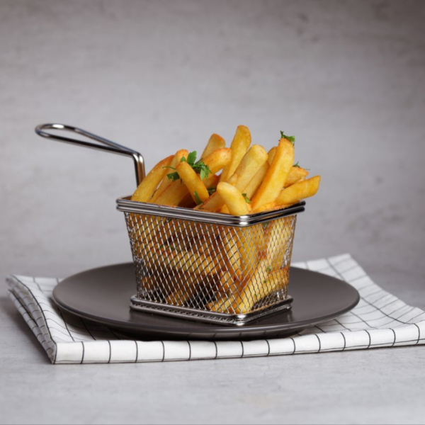 61052 Корзинка для подачі н/ж, 12х10х9 см