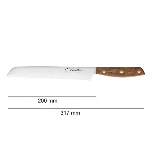 166400 Ніж для хліба 200 мм серія "Nordika"