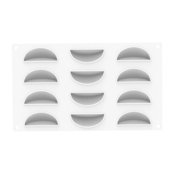 MARITOZZO 135 Набір силіконових форм, 2 шт, ø68 h 40 mm + 68 X 31 h 25 mm