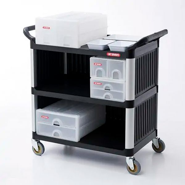 61221 Візок сервірувальний 1020х500х960 мм (три полиці)