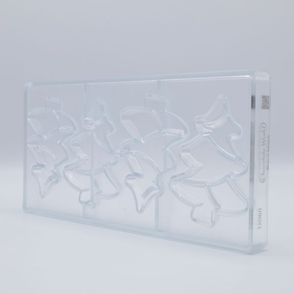 12068 CW Форма для шоколаду "Ялинка" 97х72,5х10 мм, 1х4, 36,5г