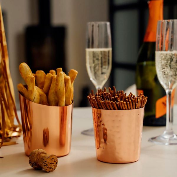 40616 Відерце для подачі, н/ж, h-8.5/11,5 см, d-9,5 см