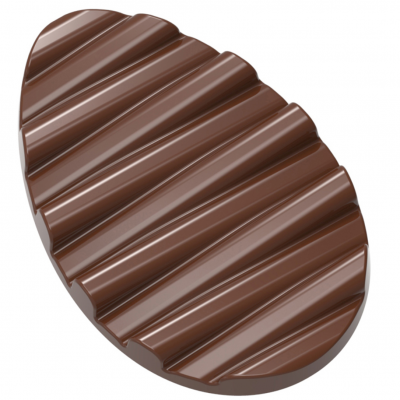 12182 CW Форма для шоколада "Яйце" 140х92х13 мм, 1х2 шт./100 г