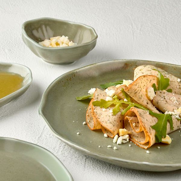 AFR-MOS-21-DZ Тарілка кругла 21 см, серія "Moss"