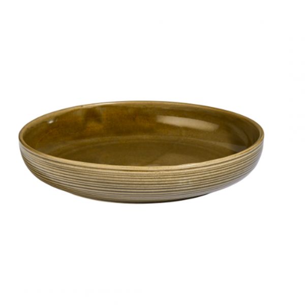 HL-BB-CP-19-CK Тарілка глибока 19 см (700 мл), серія "Helix Bamboo"