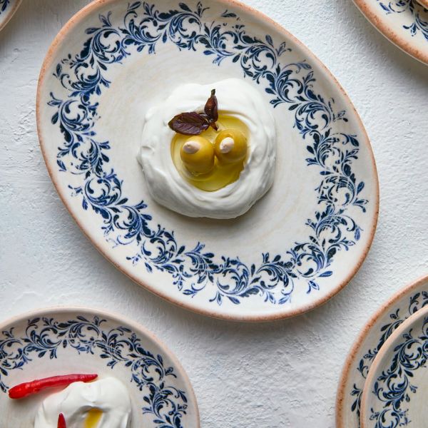 KRA-HL-25-RD Тарілка кругла з бортом 90° 25 см, серія "Kario"