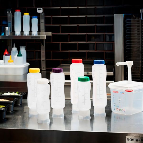 00955 Пляшка для соусу 700 мл (біла)