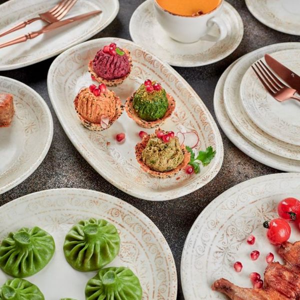 AN-ZT-19-OV Блюдо овальне 19*11 см, серія "Antico"