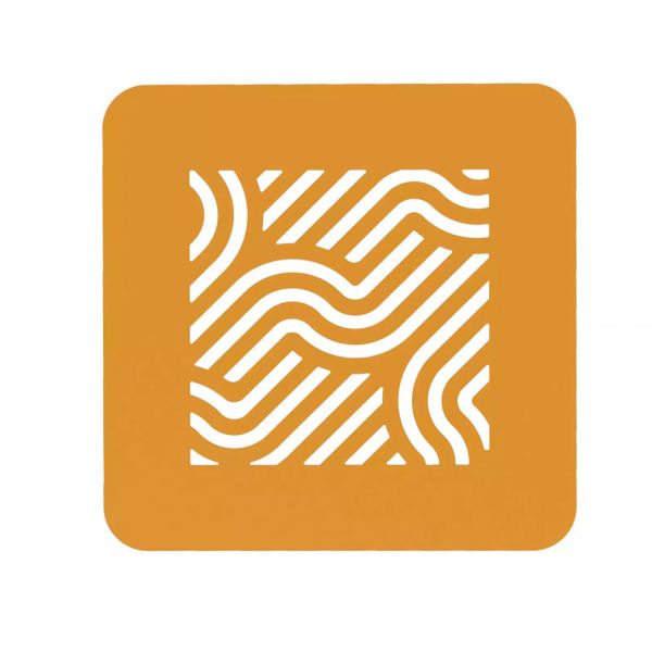 STENCIL SABBIA Набір 2 силіконових килимка "Пісок" 101x101 h 1 mm