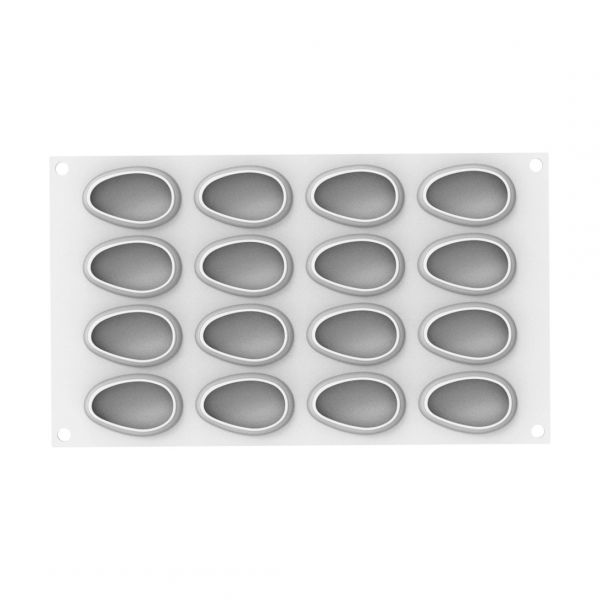 MANGO 30 Форма силіконова "Міні манго" 57x35 h 26 mm + каттер