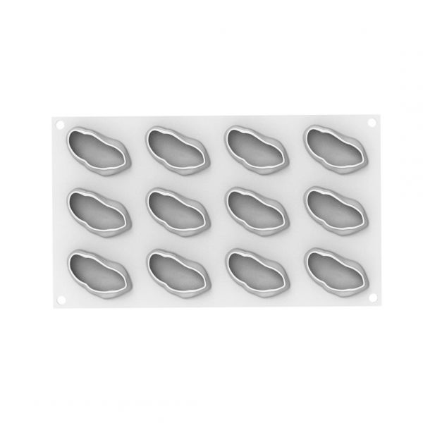 PISTACCHIO 30 Форма силіконова "Маленькі фісташки" 62x35 h 25 mm + каттер