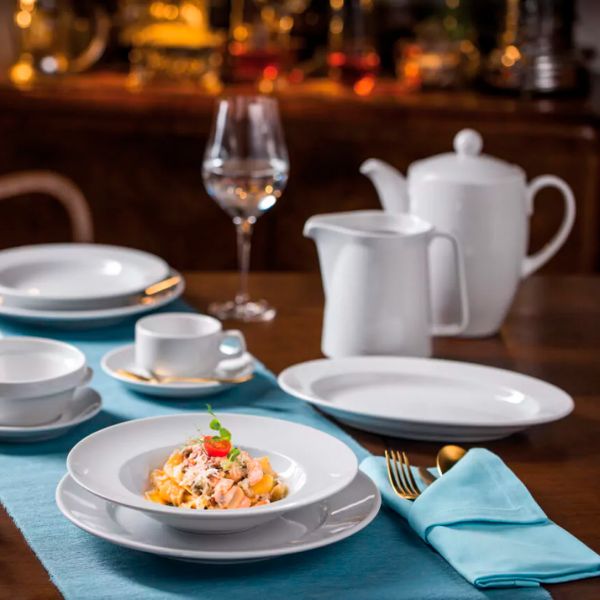 0255 Блюдо овальне 24 см серія "Kaszub"