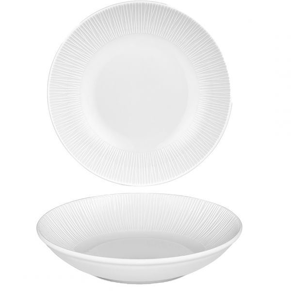 PL-FL-23-CK Тарілка глибока 23 см (1000 мл), серія "Plise"