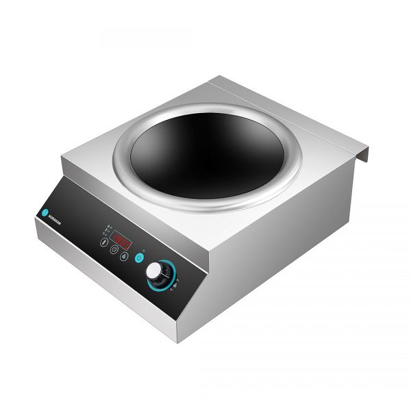 Плита індукційна вок Hurakan HKN-ICW50D WOK з електронним управлінням, 5000w