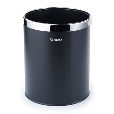Кошик для сміття Rixo Solido WB102B чорний матовий 11 л Кошик для сміття Rixo Solido WB102B чорний матовий 11 л