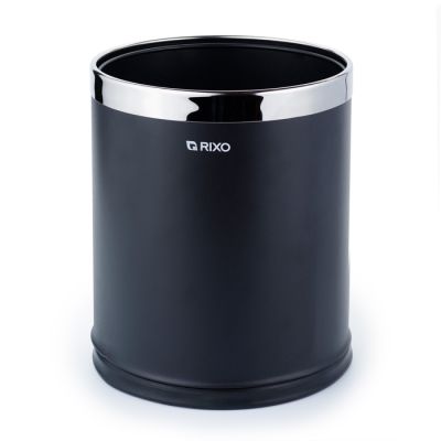 Кошик для сміття Rixo Solido WB103B чорний матовий 10 л Кошик для сміття Rixo Solido WB103B чорний матовий 10 л