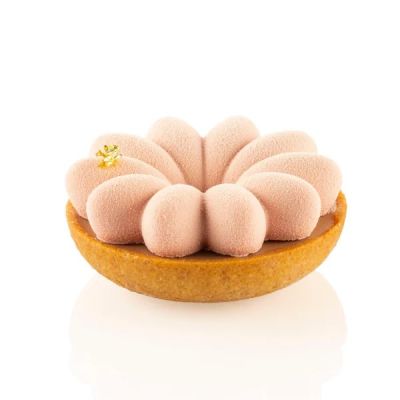 Набір форм для тартів KIT 3D TARTE RING BLOOM Silikomart