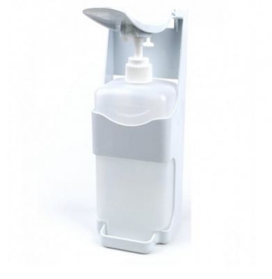 Дозатор для дезінфікуючого засобу ліктьовий 1л Дозатор для дезінфікуючого засобу ліктьовий 1л