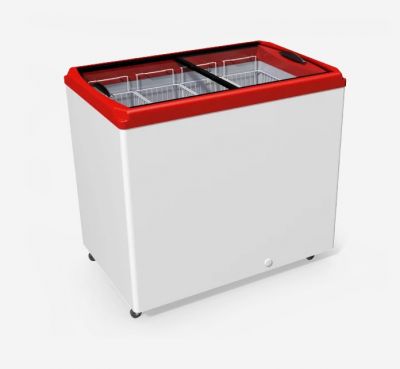 Морозильна скриня M300Р з прямим склом Морозильна скриня M300Р з прямим склом