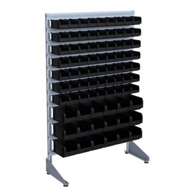Стелаж для метизів 1500 мм наповнення на 3/7 рівнів