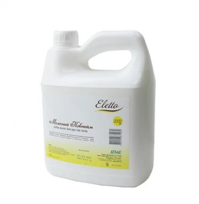 Мило рідке ELETTO Молочний коктейль 3л Мило рідке ELETTO Молочний коктейль 3л
