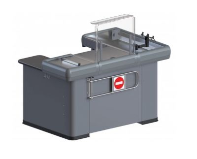 Касовий бокс MINI MODERN EXPO з широким накопичувачем, L-2000 W-990 H-855 Касовий бокс MINI MODERN EXPO з широким накопичувачем, L-2000 W-990 H-855