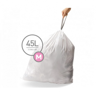 Мішки для сміття міцні із зав`язками 45л SIMPLEHUMAN Мішки для сміття міцні із зав`язками 45л SIMPLEHUMAN
